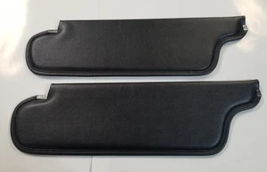 Fits 66 Chrysler 300 Sunvisors Sun Visors Black NEW - Bild 1 von 1
