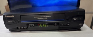 Magnétoscope Panasonic🌟🔥 PV-V4022 VHS🌟🔥 Fonctionne - Testé / Pas de télécommande Fonctionne Très bien - Photo 1/7