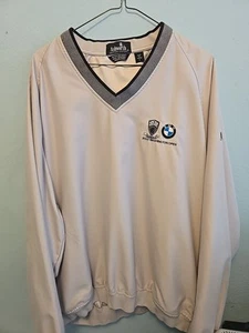 Ashworth BMW Mens Jacket  Large Pullover Logo Embroidered - Picture 1 of 5
