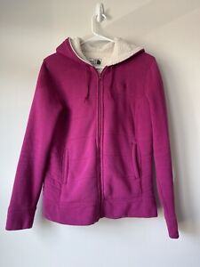 The North Face Zip-Up Hoodie Size Medium Womens Purple