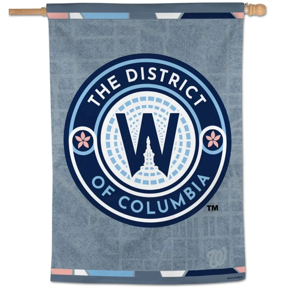 WASHINGTON NATIONALS CITY CONNECT 28"X40" BANNER FLAG NEW WINCRAFT 👀 - Image 1 of 1