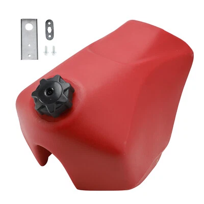 Petrol Fuel Tank 12LT Red For Kawasaki KLR 250 KL 250D 1985 - 2005 Gas Tank V1 Foto 1 de 4
