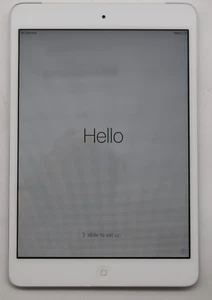 Apple A1455 iPad Mini 1st Gen Silver (WIFI + Cellular) Unlocked 64GB *READ - Picture 1 of 8