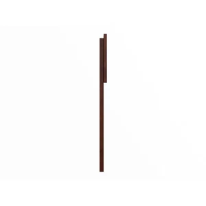 AFI Orlando Queen Wood Panel Headboard with USB Charger in Walnut - Picture 1 of 10