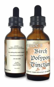 ICECUBE'S White BIRCH POLYPORE Triple Extracted 2 oz Tincture - Picture 1 of 6