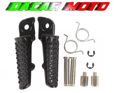DCM COPPIA PEDALINI POGGIOPIEDI PILOTA FOOTPEGS PER HONDA HORNET 600 1070B