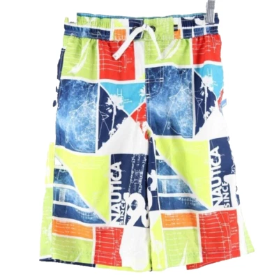 Bañador Nautica NUEVO Talla L Blanco Multi Rendimiento UV 100% Poliéster Pantalones Cortos Foto 1 de 4