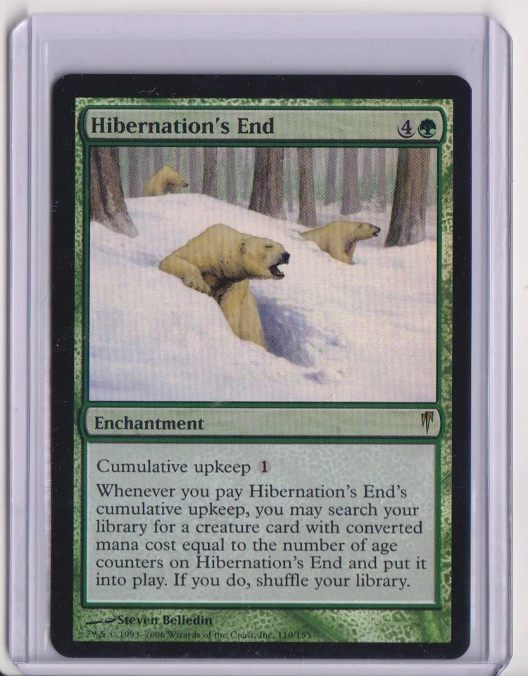 Magic: The Gathering Hibernation's End Coldsnap Foil Rare (LP) - Image 1 of 1