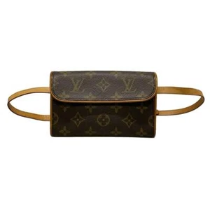 Auth LOUIS VUITTON Pochette Florantine M51855 Monogram - FL0032 Bum Bag - Picture 1 of 20