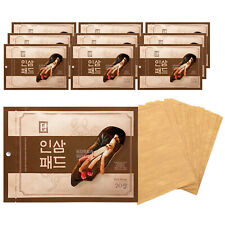 HY Korean Gold Ginseng Health Pad Pain Relief Patch Saponin Pads 10 Pack 200 Pcs