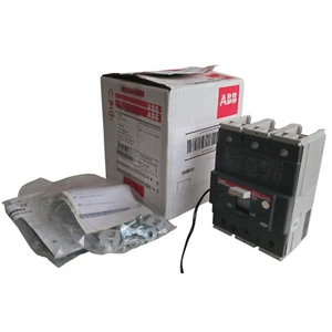 ABB SACE TMAX T3 N 225 T3N100TW-S4 100A, 3-P, SHUNT TRIP CIRCUIT BREAKER NSMP - Picture 1 of 9