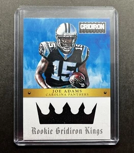 2012 Panini Gridiron Rookie Gridiron Kings /299 Joe Adams #21 Rookie RC (Mint) - Picture 1 of 3