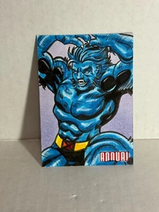 2023-24 UD Marvel Annual BEAST Artist Sketch By Noval Hernawan 1/1 - Picture 1 of 2