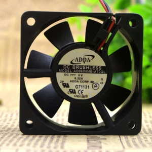 ADDA 6025 6CM 5v 0.32A AD0605MB-A70GL Ball Bearing Cooling Industrial Fan - Picture 1 of 5