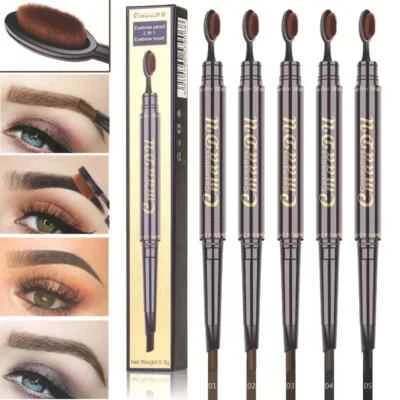 2 in 1 Double Head Ultra-fine Eyebrow Pencil Long Lasting Thin Tip Eye Brow Pen - Image 1 of 4