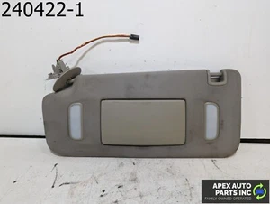 OEM 2008 Saturn Outlook 3.6L Driver Sun Visor Gray Left Lights - Picture 1 of 8