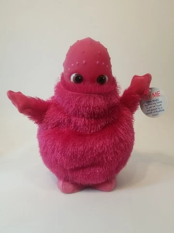 2004 Playskool Ragdolls BOOHBAH Silly Sounds JINGBAH Plush Rose hot  Pink Cover
