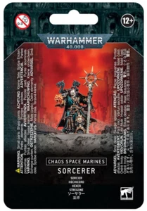 Games Workshop Warhammer 40k Chaos Space Marines Sorcerer NIB - Imagen 1 de 1