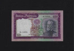 Portugal 100 Escudos 1961 P-165 XF-AU - Picture 1 of 2