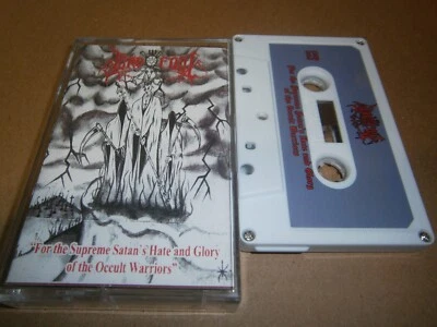 LORD FOUL - For the Supreme Satan's Hate and Glory of the Occult Warriors. Tape - Image 1 of 3