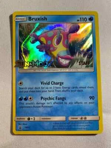 Bruxelish STAFF Promo - Sun and Moon SM11 Pokémon JCC - LP - Imagen 1 de 3