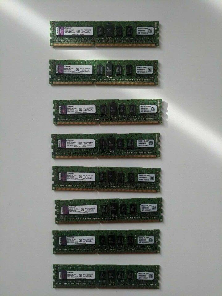Kingston HP KTH-PL313SK4/16G 16GB KIT 4GBx4 DDR3 1333Mhz ECC Registered Memory - Image 1 of 1