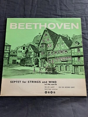 Beethoven Septet For Strings And Wind In E Flat Opus 20 - Image 1 of 4