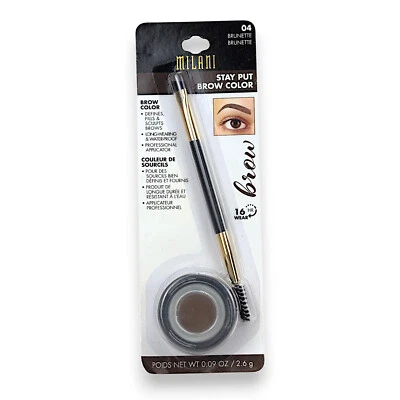 Milani Stay Put Waterproof Brow Color, Brunette 04, 0.09 Oz - Image 1 of 2