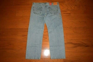 Levi's 505 ~ Regular Fit Straight Leg Blue Jeans - Men Size 42 x 30 -MSRP $59.50 - Picture 1 of 7
