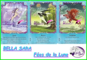 CARTE CARD Cheval Horse " BELLA SARA " FEES DE LA LUNE * N° AUX CHOIX - Imagen 1 de 13