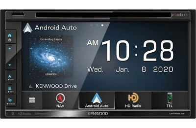 Kenwood Excelon DNX697S Navigation Receiver w/ Apple Play - Image 1 of 4