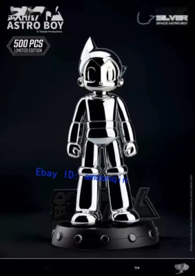 Серебряный ветеринар Blitzway Mighty Atom BW-NS-50501 ASTRO BOY. Коллекционная модель статуэтки - Изображение 1 из 3
