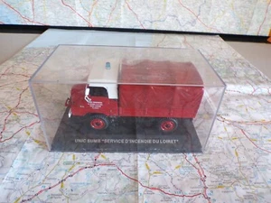 UNIC Simca SUMB Baché Pompiers du Loiret IXO 1/43 en Boite - Imagen 1 de 1
