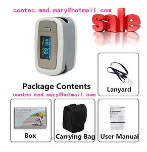 hot New OLED fingertip pulse Oximeter SPO2 PR sensor monitor CONTEC CMS50D1 - Picture 1 of 11