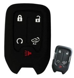 Keyless Entry Key Fob Rubber Remote Cover Silverado Truck 2019 2020 2021 2022 GM - Picture 1 of 1