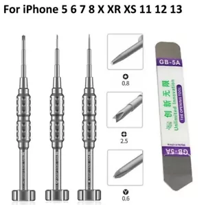 Cell Phone Screen Open Repair Tool Kit Screwdriver For iPhone 12 13 14 Pro Max X - Picture 1 of 15