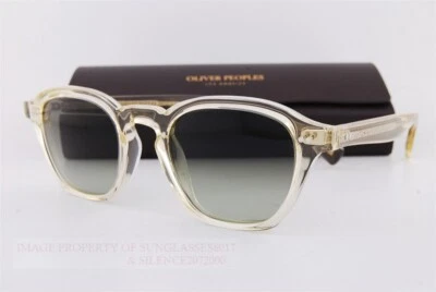 Nuevas gafas de sol Oliver Peoples Eyles OV 5580/SU 1792BH marrón claro/G-15 Foto 1 de 4
