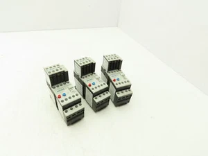 Siemens 3RU1116-0KB0 Motor Starter Contactor Relay 24V Coil 5Hp 600V Lot of 3 - Picture 1 of 11