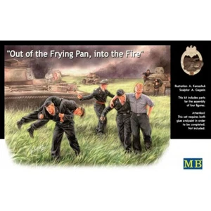 MASTER BOX MB3536 Plastic Figure Kit Scale 1:35 German tank crew, Kursk, 1943 - Picture 1 of 14