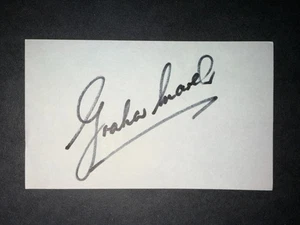 PGA Golf: Graham Marsh, SIGNIERTE 3x5 Karte - Bild 1 von 1