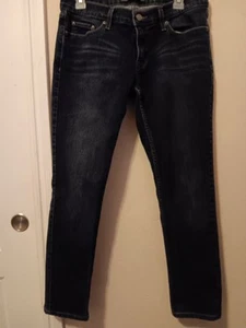 524 Too Super Low Levi’s Jeans Damengröße 11, 32 x 27, dunkle Waschung, Taschen gebraucht, in einwandfreiem Zustand - Bild 1 von 5