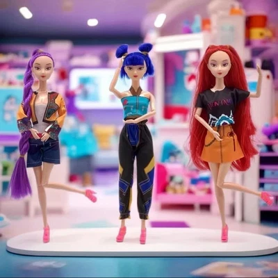 Demonn Hunterss Bambole, Figure Giocattoli  Collezione Regalo Bambole Articolate - Immagine 1 di 4