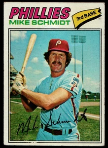 1977 Topps #140 Mike Schmidt Philadelphia Phillies VG-EX Vintage B26:25 - Picture 1 of 3
