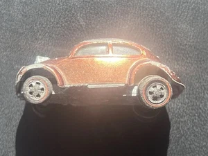 Vtg Hot Wheels Redline 1967 Copper Custom Volkswagen Sunroof USA White Interior - Picture 1 of 8