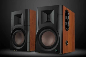 Swans D200 - aktiver Lautsprecher, BT/AUX/Dig. IN, Holz, Paar | Neu ++ UVP 589 € - Bild 1 von 8