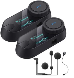 TCOM-SC Casque Moto Bluetooth Interphone Casque Systèmes de Communication Ki... - Photo 1 sur 9