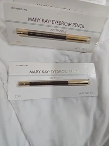 Vintage Mary Kay Light Brown Eyebrow Wooden Pencil .04 Oz Sealed New 2045 - Picture 1 of 2