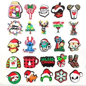 ለ25x Weihnachten Schuhstecker Schuh Charms Pin für Croc DIY Dekoration Zubehör - Bild 1 von 7