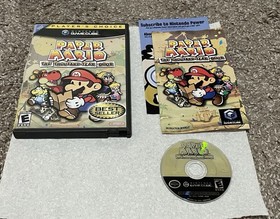 Paper Mario: The Thousand-Year Door (Nintendo GameCube 2004) Wii COMPLETE 