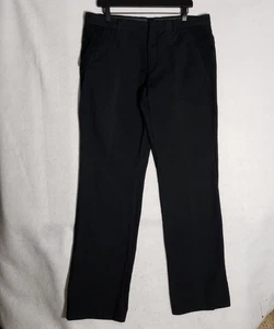 Viktor & Rolf Italy Chino Pants Mens 52 36X35 Black Straight Cotton - Picture 1 of 10